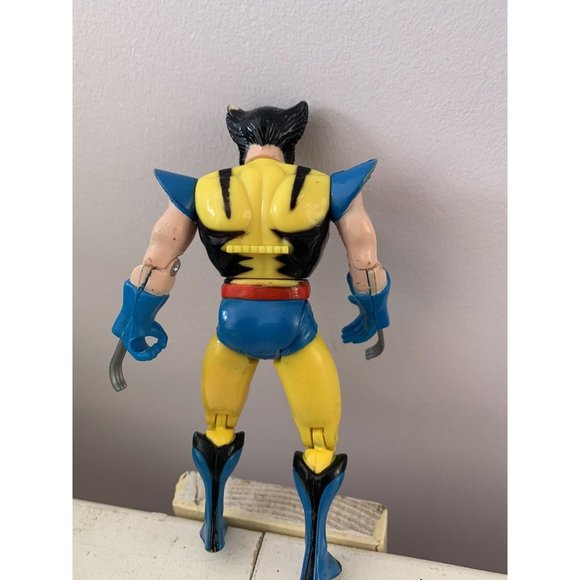 1992 Marvel Hall of Fame Wolverine III Action Figure ToyBiz X-Men Animated G - Picture 2 of 3